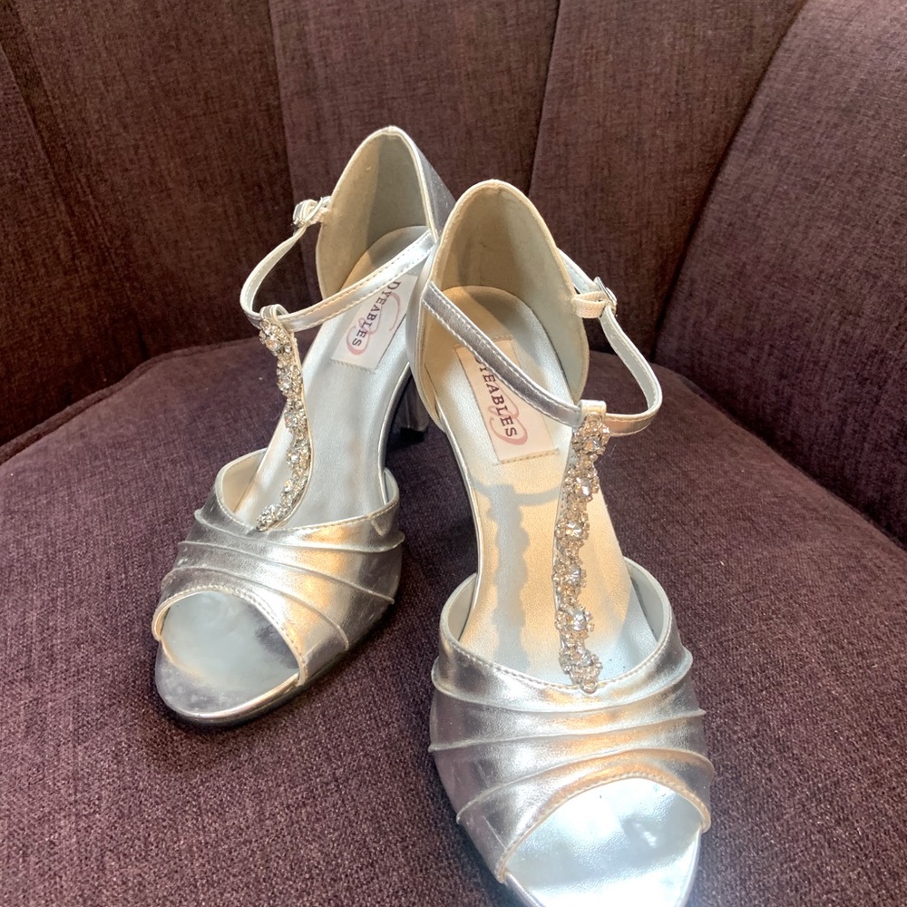 Silver Dress  Shoes
